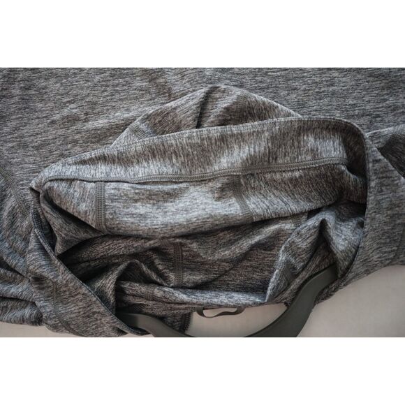 Athleta Women's Sz S Gray Heather Pacifica Illume UPF Relaxed Hooded Jacket - Picture 11 of 12